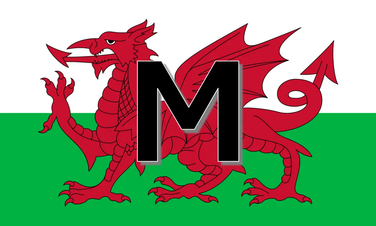 Mid Wales County Flag