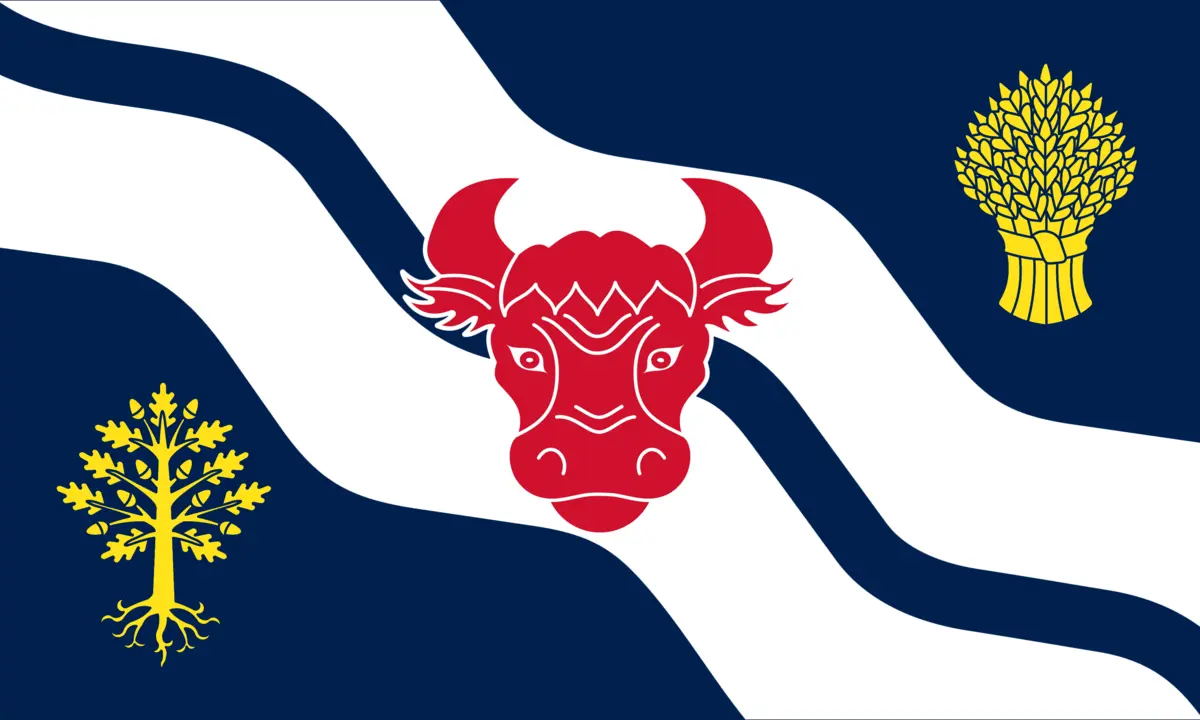 Oxfordshire County Flag