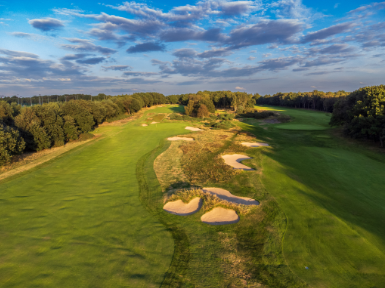 1st hole at Alwoodley